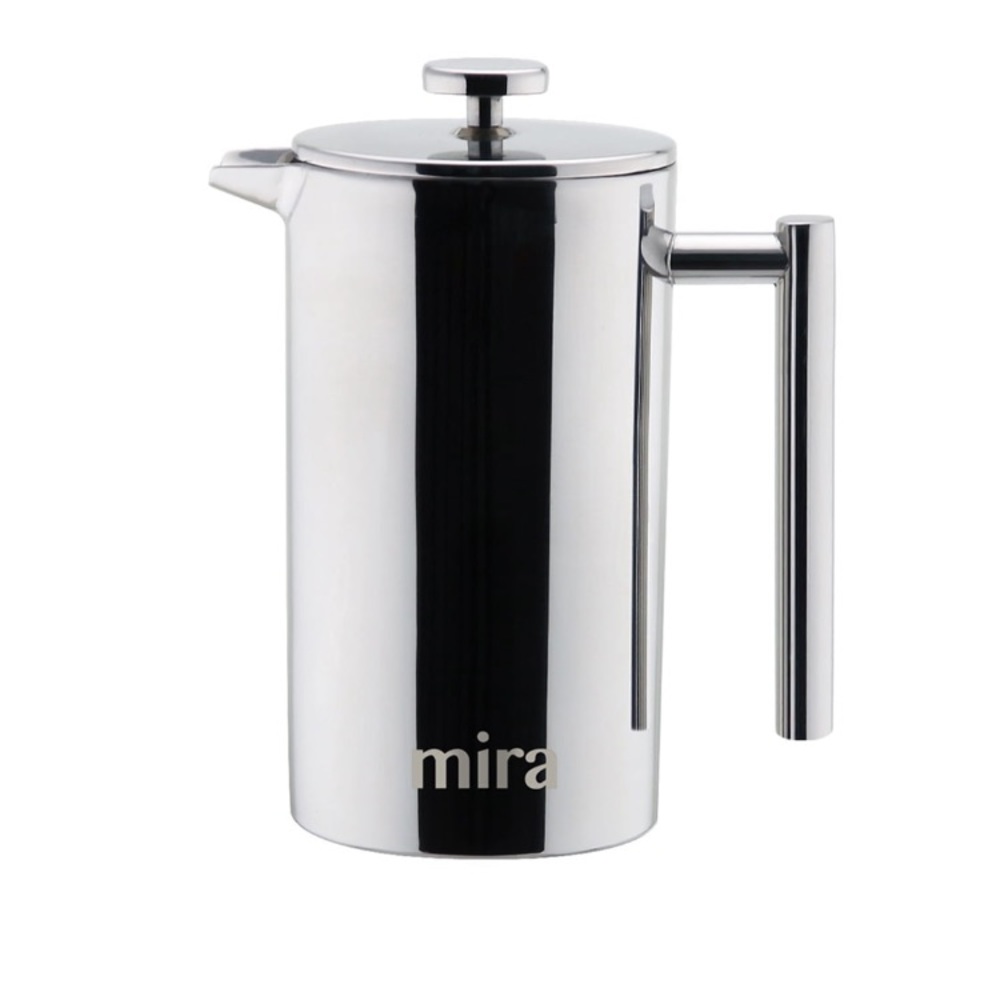 Mira double wall stainless steel coffee press